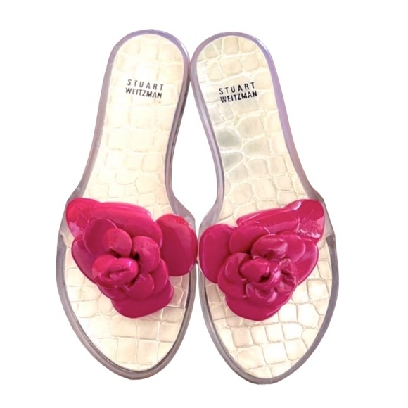 STUART WEITZMAN🌺Bloom Jelly Sandals - Picture 3 of 8